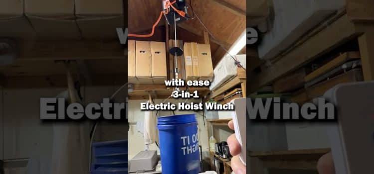 Why the VEVOR 3-in-1 Electric Hoist Winch is a Must-Have Tool