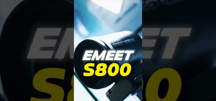 EMEET S800 | Best 4k webcam for streamers and content creators