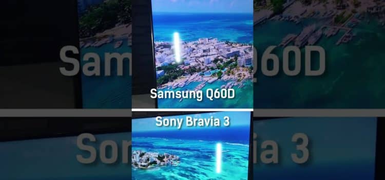 Sony Bravia 3 vs Samsung Q60D