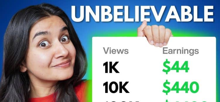 How Much YouTube Pays You For 1000 Views In 2025 (Faceless)