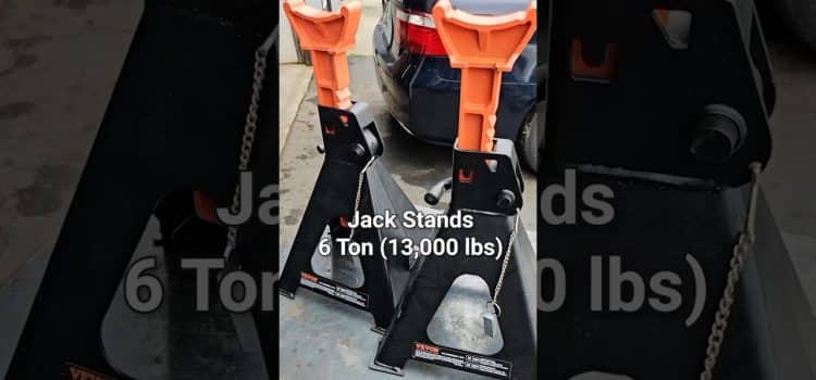 VEVOR Jack Stands, 13,000 lbs Capacity, Power and reliability are here!