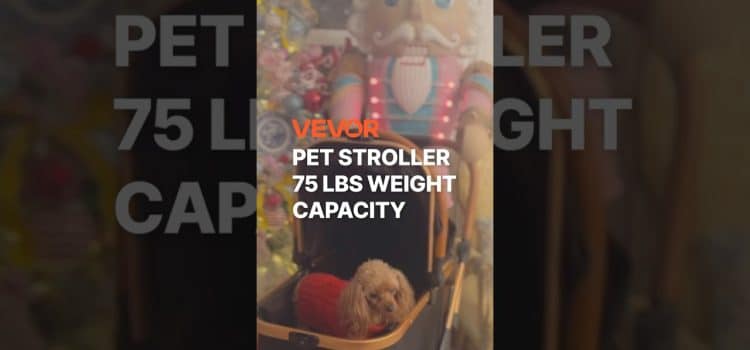 VEVOR Pet Stroller | a Moving Home for Your Furry Friend!